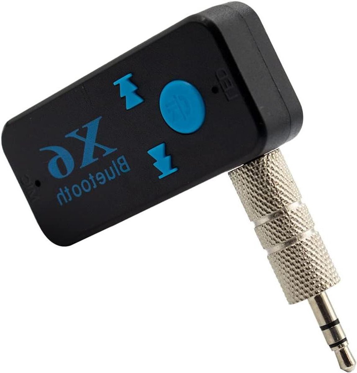 Audio Streamer - Muziek Ontvanger - Draadloos Muziek Luisteren - Snelle Oplaadtijd - 3.5mm AUX - Blauw