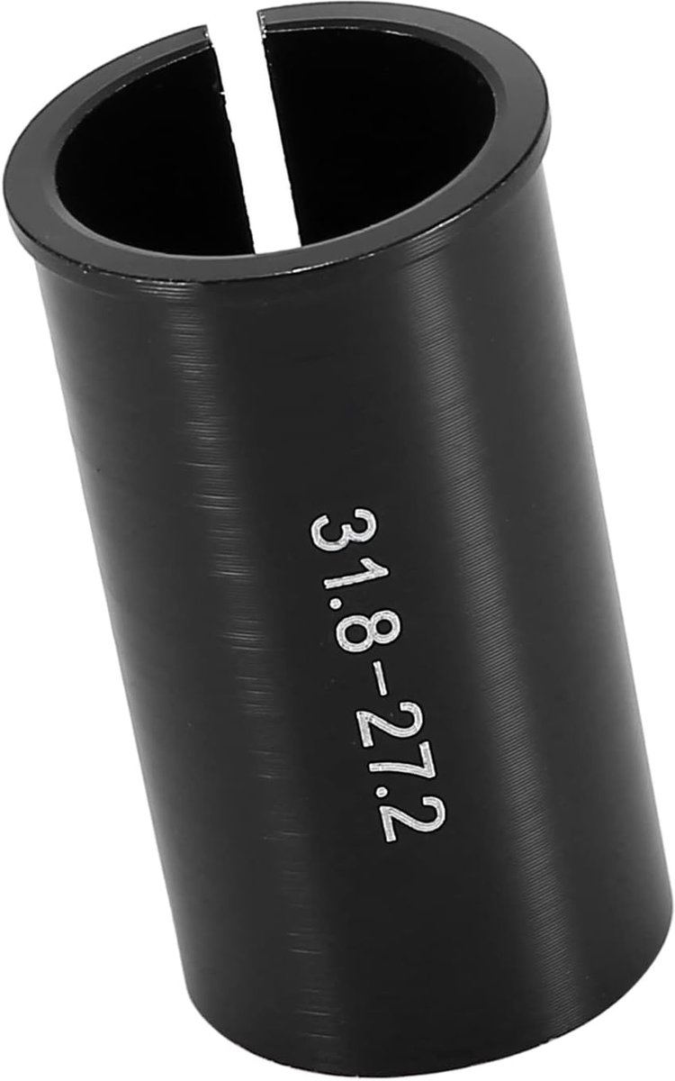 SnelShoppen - Fietszadelbuis 27,2 tot 31,8 mm, Zadelpen, Slangadapter, Huls, Lichtgewicht Aluminium, Ideaal voor Fietsen en Recreatief Gebruik
