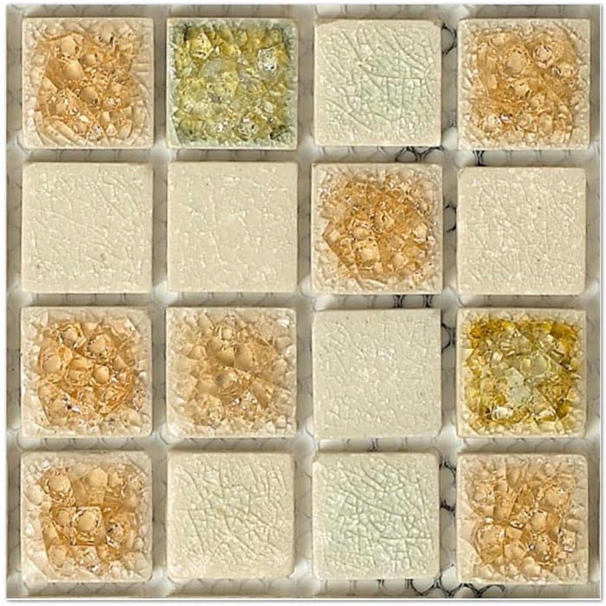 SnelShoppen - 20 Stuks Wandstickers PVC Waterdicht en Stofbestendig voor Keuken, Badkamer en Thuisdecoratie - 10cm/3.9inch