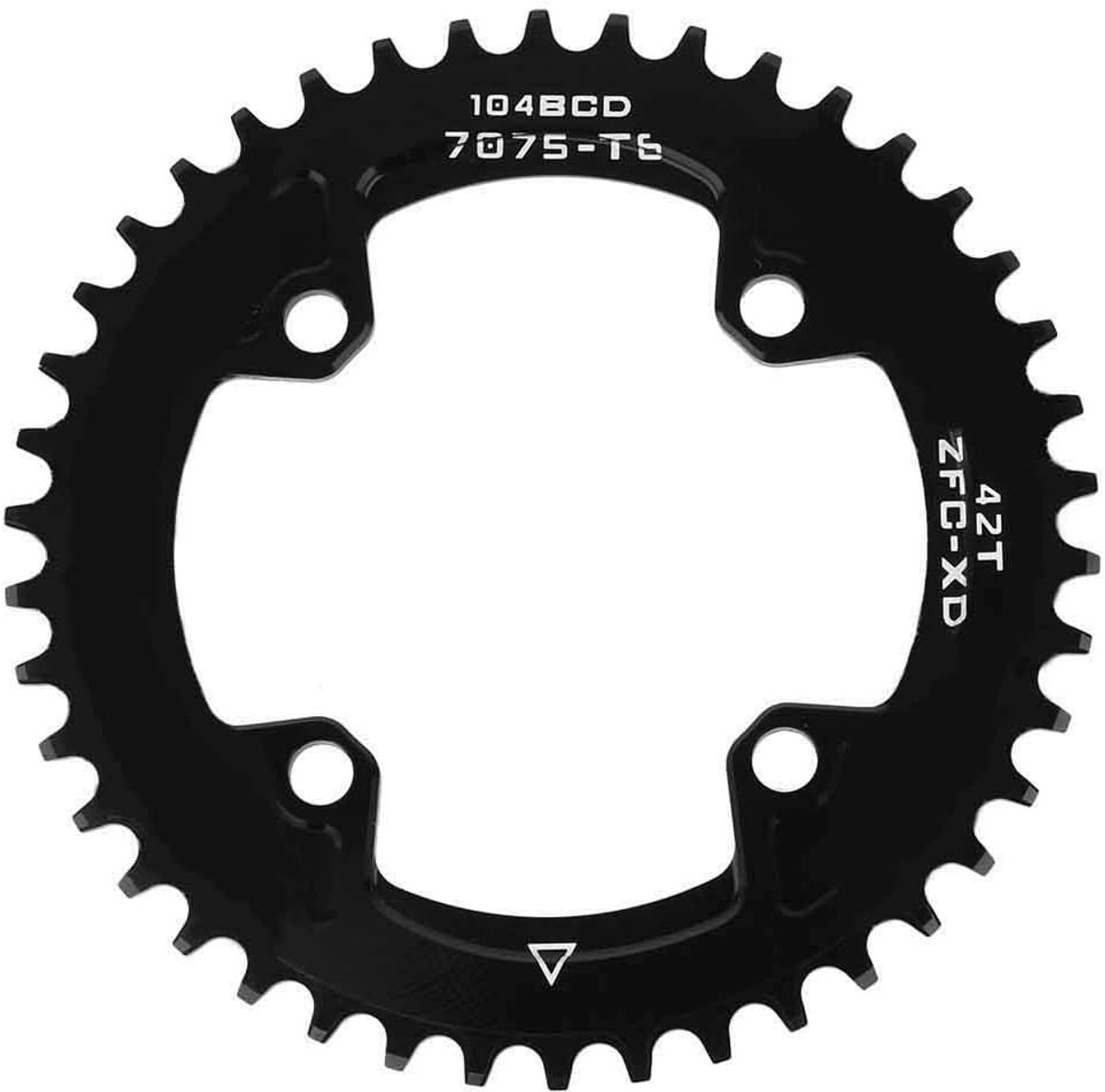 SnelShoppen - Fiets Kettingblad 40T/42T, BCD 104MM, Aluminium Voorkeursmateriaal, Voor Mountainbike en Racefiets, Lichtgewicht en Duurzaam