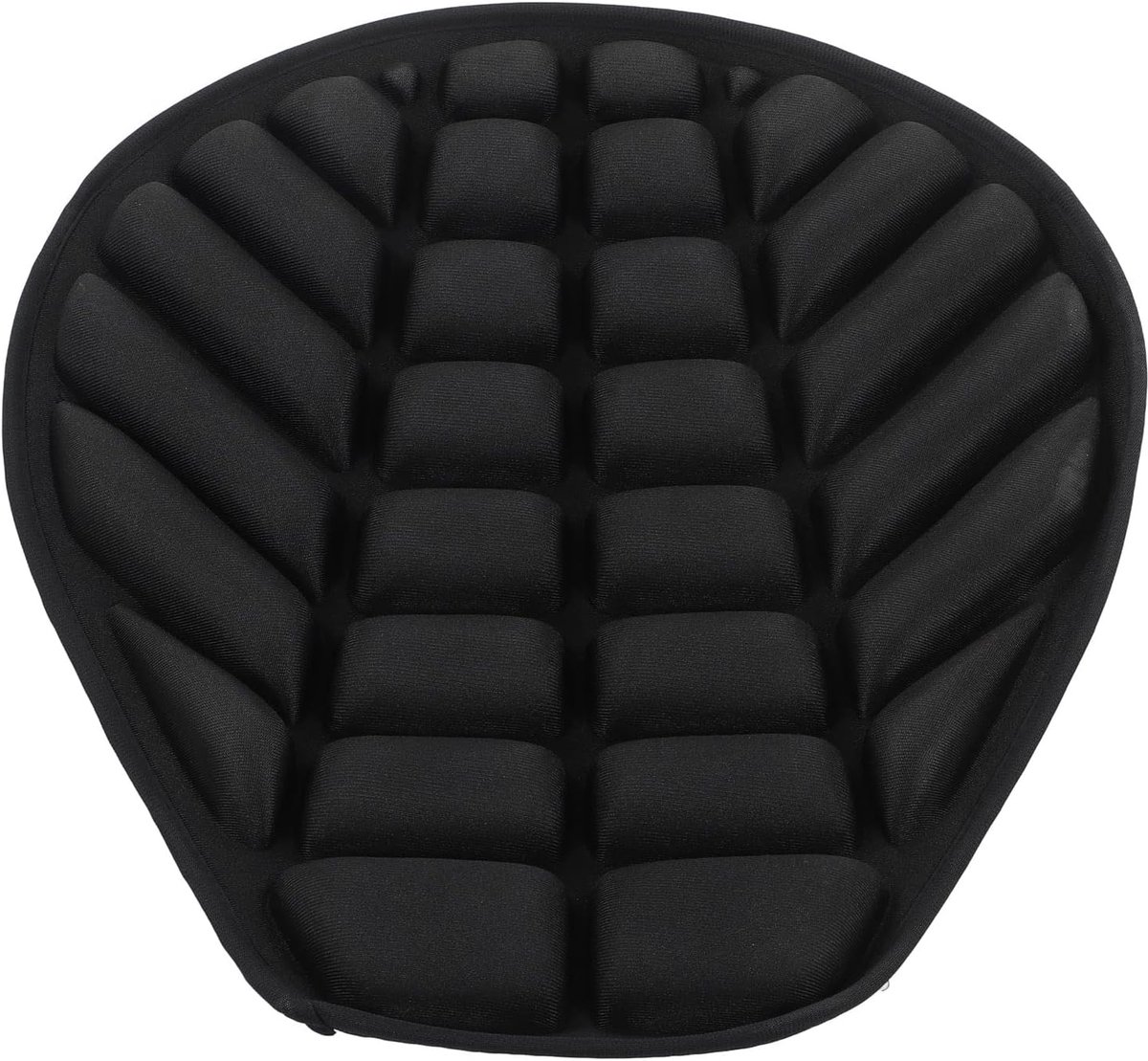 SnelShoppen - Motorzitting Kussen, Schokabsorberend Motorzitting Kussen, Ademend 3D Air Cushion met Drukverlagingsklep, Comfortabele Pad voor Motorrij