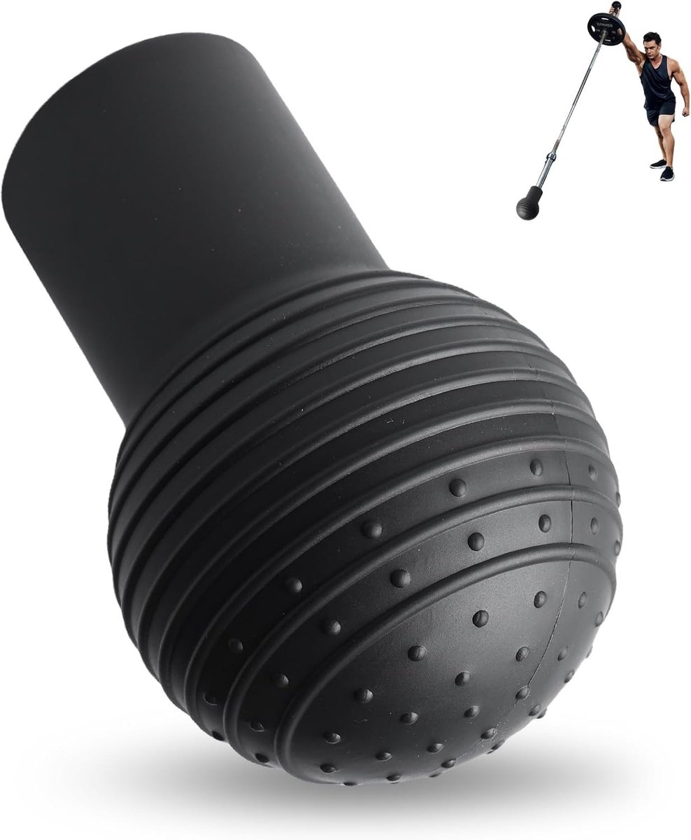 Siliconen Landmine Accessoire voor Dumbbells met 360° Rotatie, Stabiele en Antislip Grip voor Druk- en Roei-Oefeningen