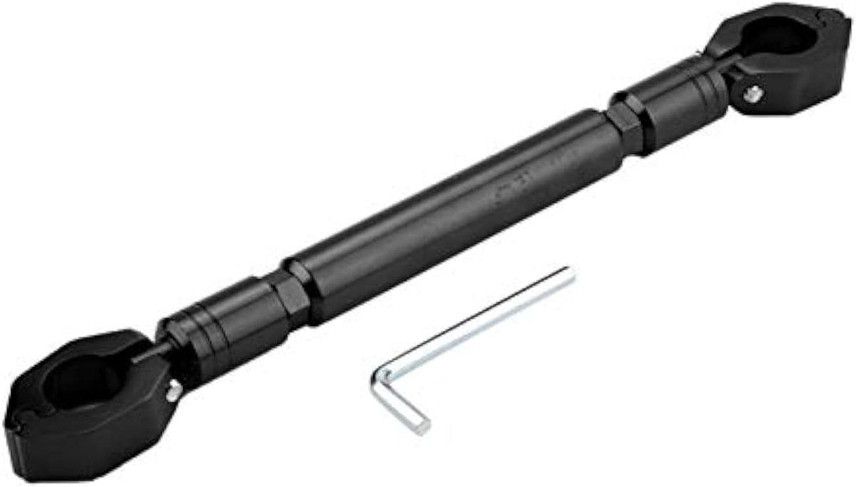 SnelShoppen - Motorfiets Balance Bar 22mm Universele Motorfiets Handvat Lat Balance Handvat Aluminium Zilver - Sterke Motoraccessoires