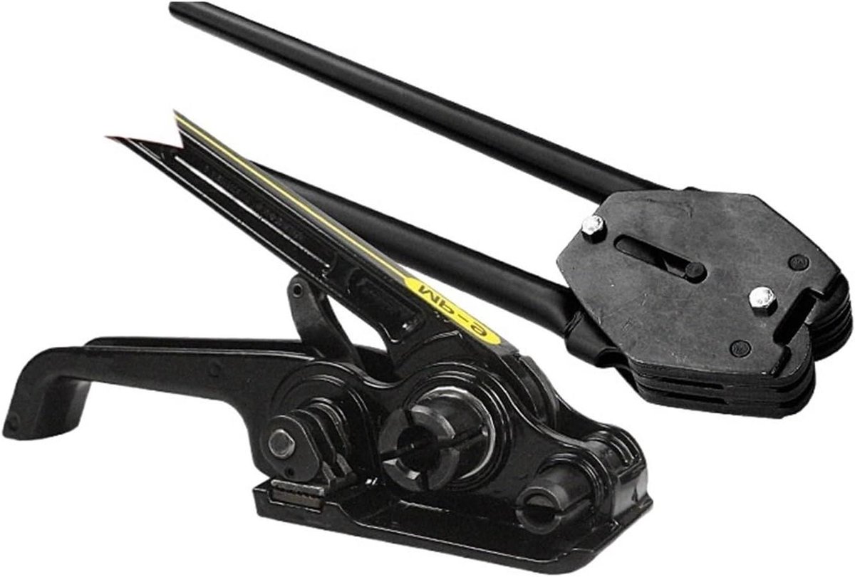 Elektrische Omsnoeringsmachine - Verpakkingsband Spanner - Pakketten Verpakken - Ergonomische Ratelgreep - 12-19 mm bandbreedte - Niet gespecificeerd