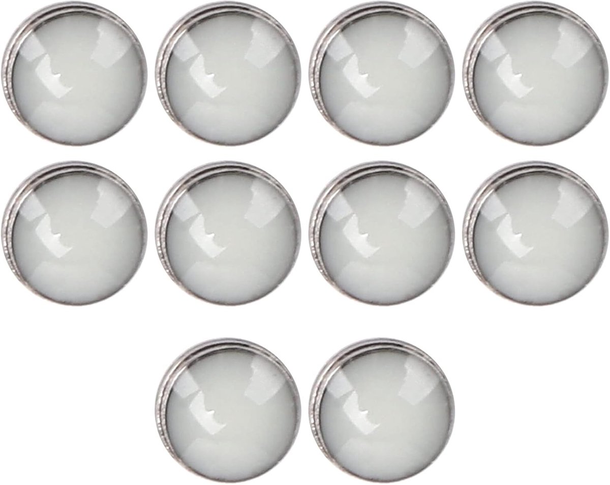 SnelShoppen - Luminous Bezel Dots 10pcs - Duurzaam en Oxidatiebestendig - 2mm Luminous Stipjes voor Horlogeherstel - Nachtzicht - Ideaal voor Horloge