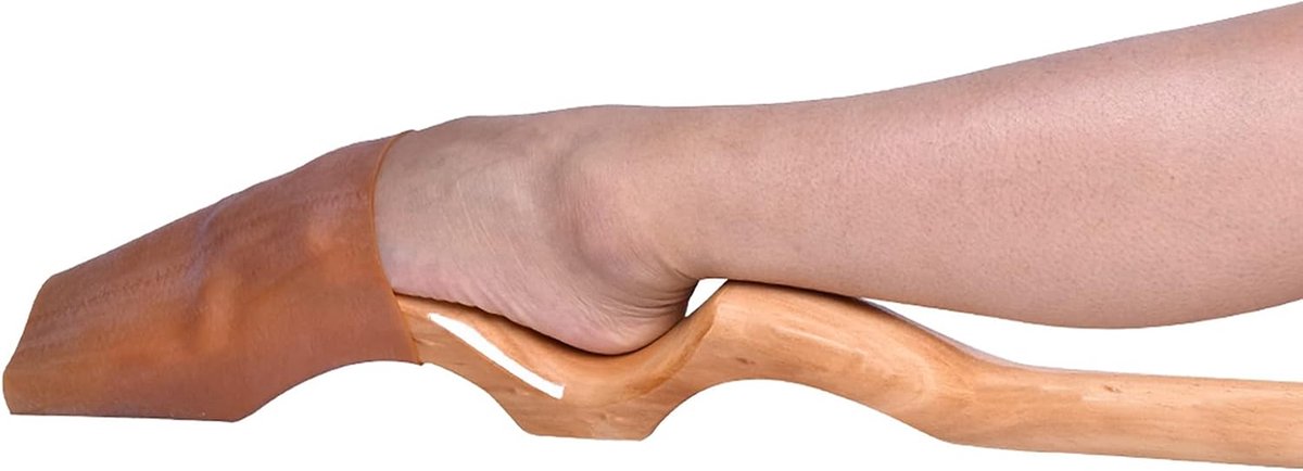 SnelShoppen - Ballet Lounger voor Ballet, Houten Arch Stretch Bar 30-45 cm met Schuimkussens, Elastiek en Draagtas