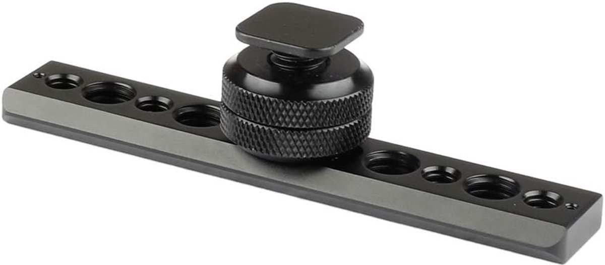 CAMVATE Standard NATO Safety Rail 105mm & Shoe Holder & 3/8"-16-Wing Screw - ShopVlot