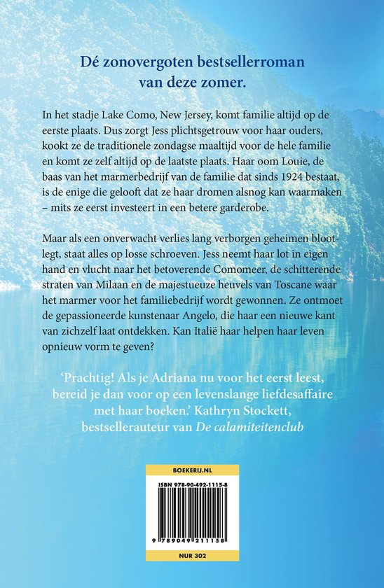 Aan de oever van het Comomeer