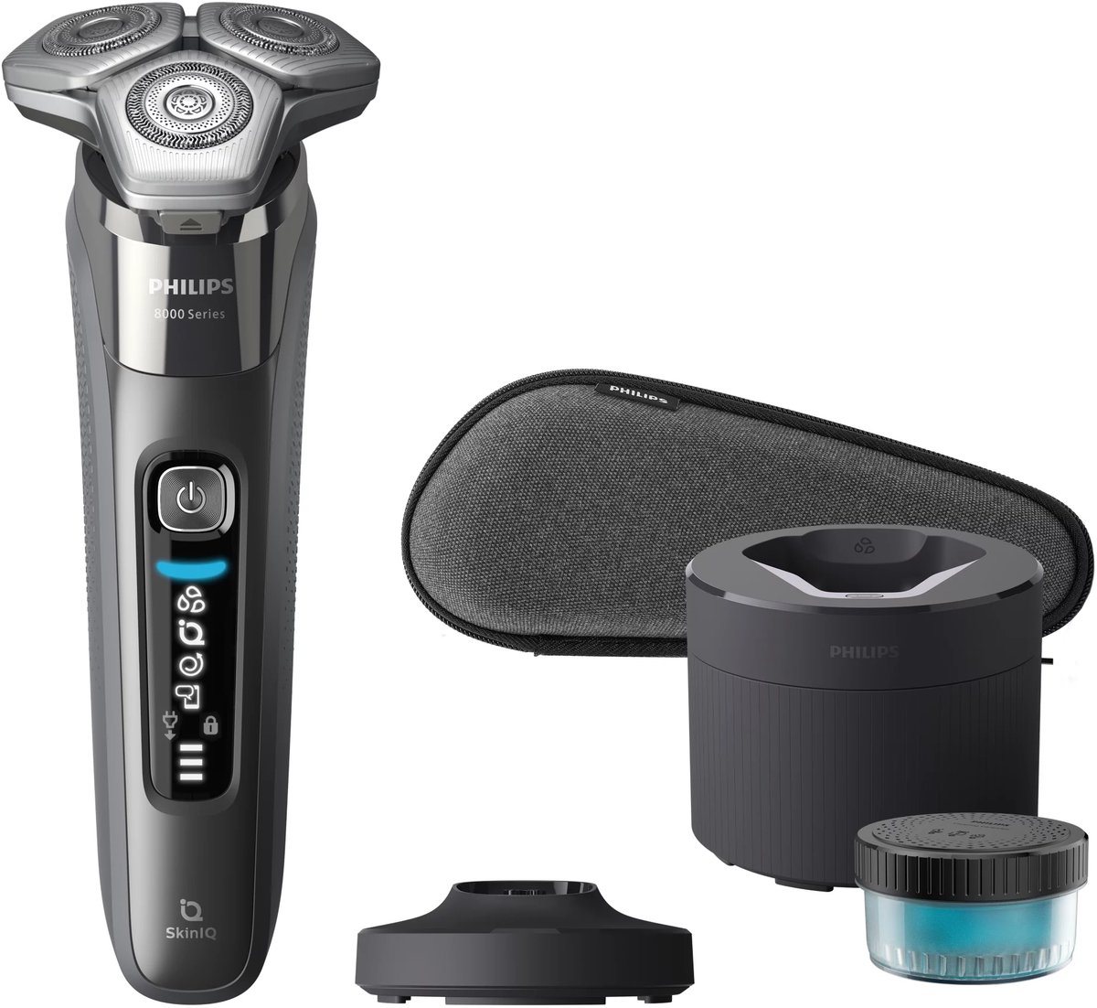 Philips S8697/55 met SkinIQ en Quick Clean Pod