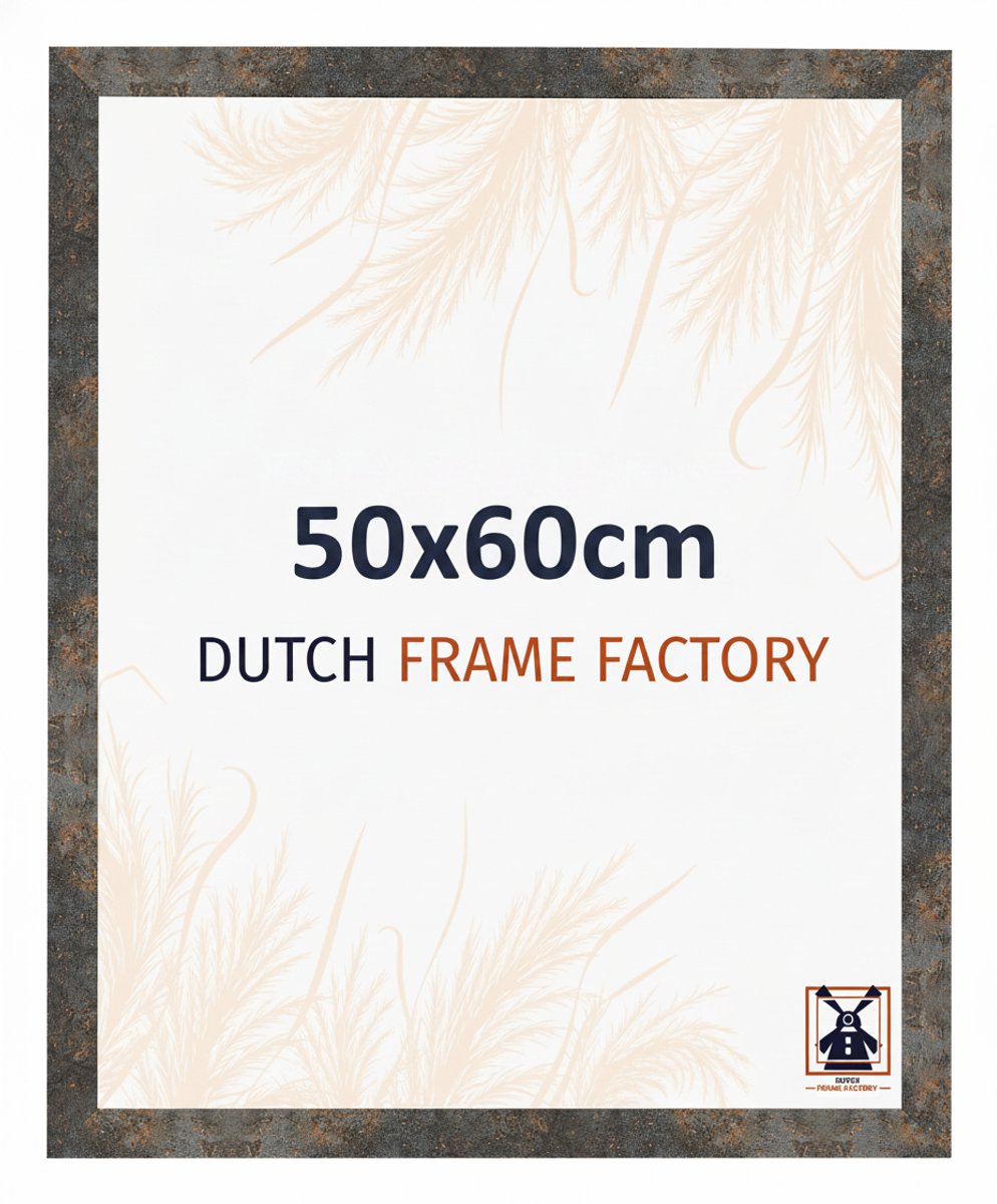 Fotolijst 30x60 cm - MDF - Wijnrood Geveegd - Benno