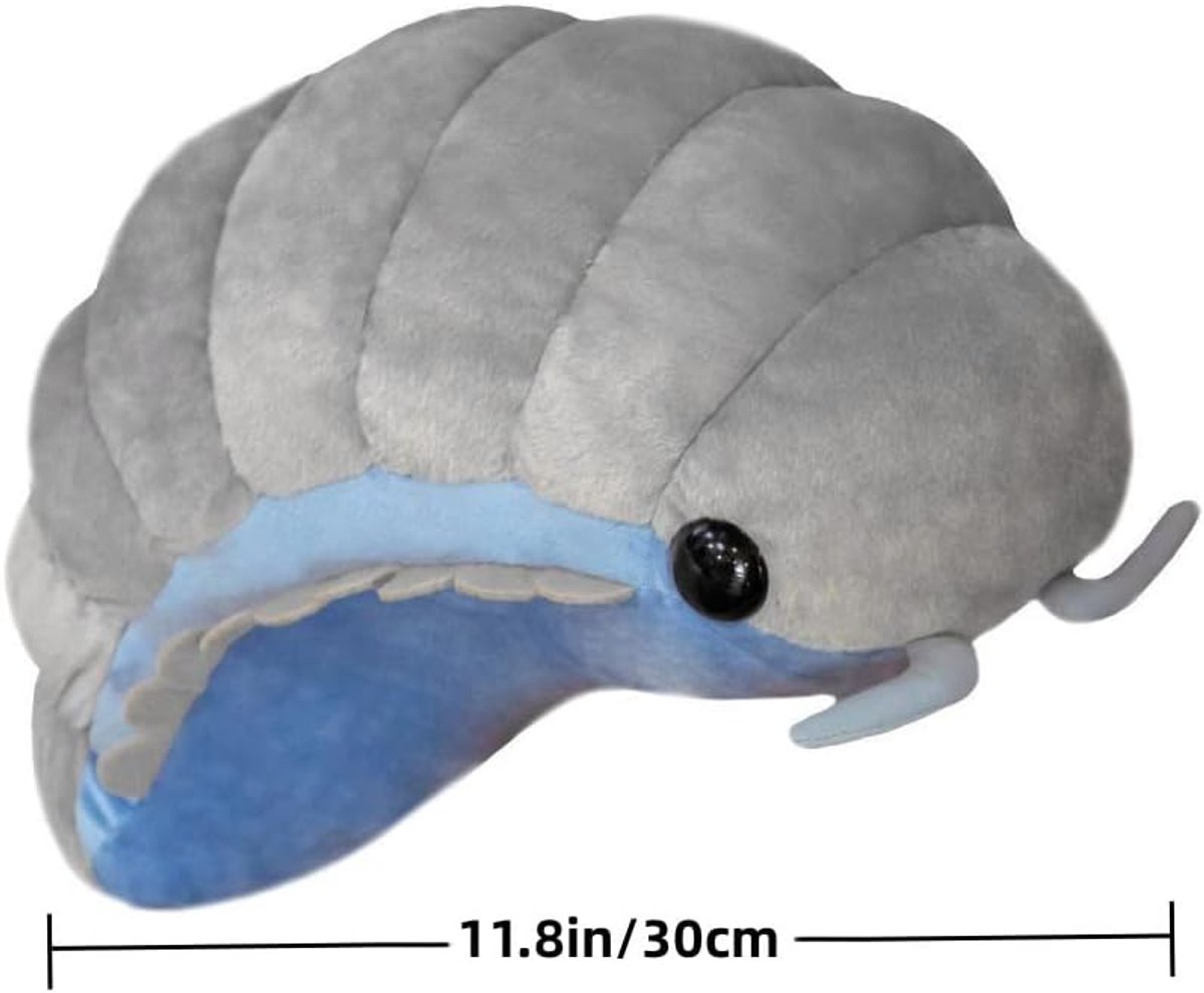 Pluche speelgoed kussen, gevulde zachte dieren kussen rug kussen insect pop kinderen speelgoed meisjes jongens cadeau (30 cm)