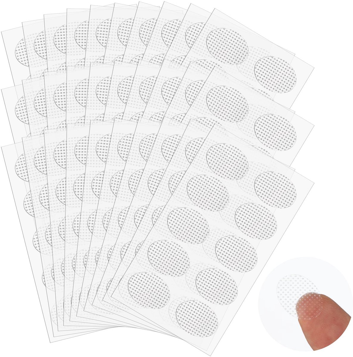 pleisters, 300 stuks, om op te plakken, sport, transparant, ondersteuningpleisters voor piercing, afplakken, droge oren, zware oorbellen