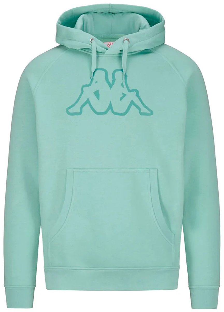 Kappa Zaiver Logo Hoodie Man Groen