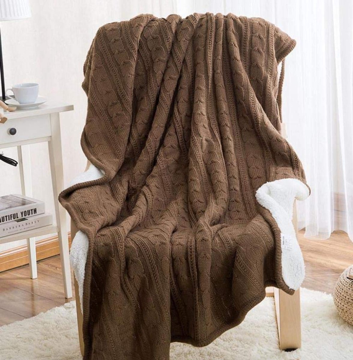 fleece werpdekens Reisformaat - Superzachte donzige warme stevige bedspreien voor bank Microfiber deken -5_150cmX200cm