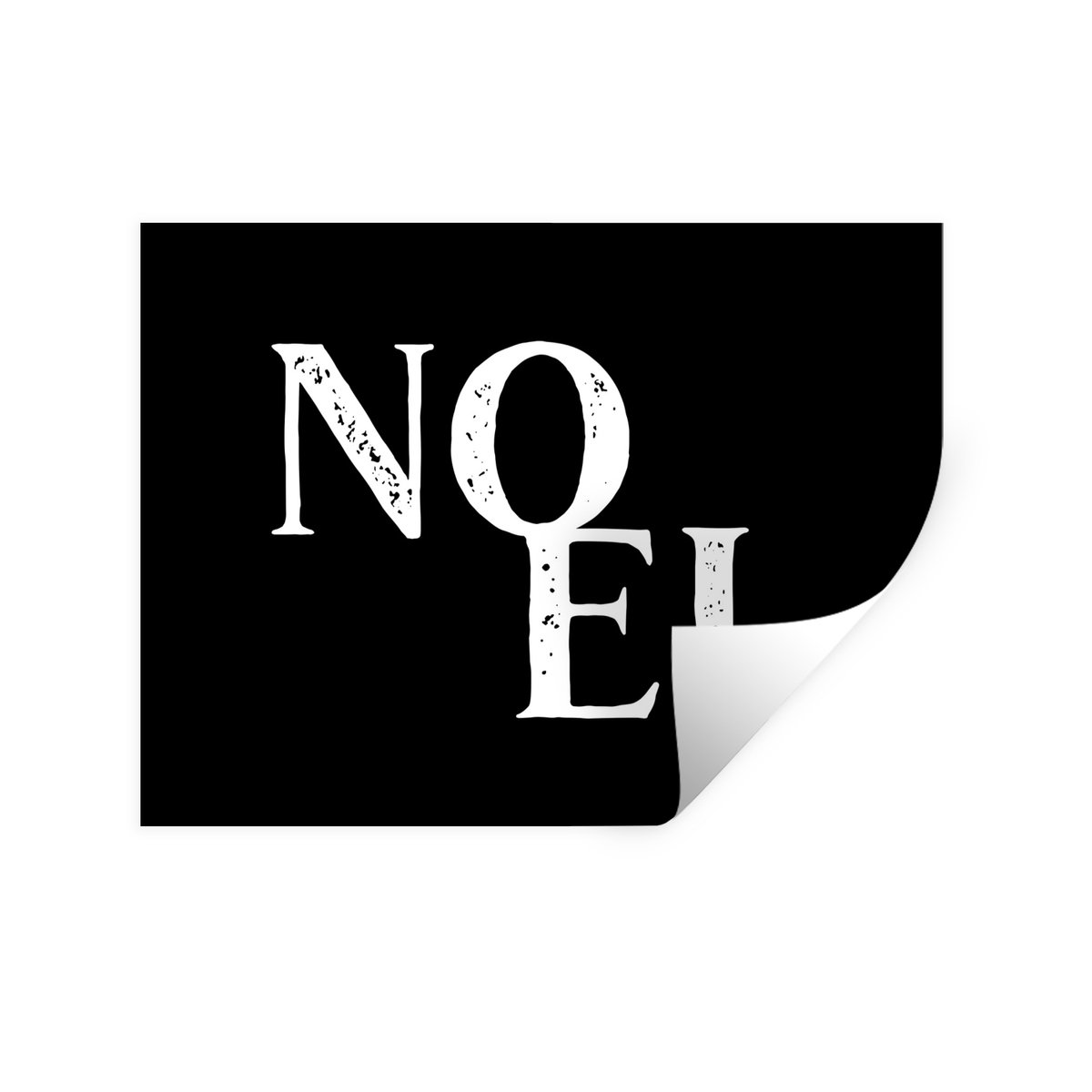 Muurstickers - Sticker Folie - Kerst - Spreuken - Quotes - Noel - 160x120 cm - Plakfolie -