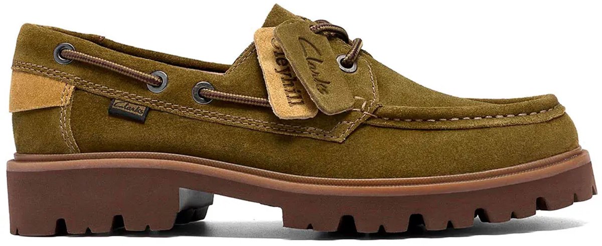 Clarks Shoes Cleyhill Bootschoenen Groen EU 40 Man