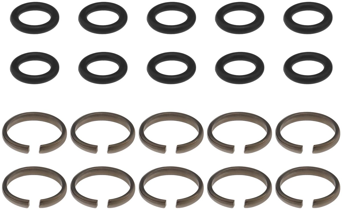 10 sets slagmoersleutel houder borgring met O-ring geschikt met 1/2 inch slagmoersleutel gereedschap onderdelen en accessoires