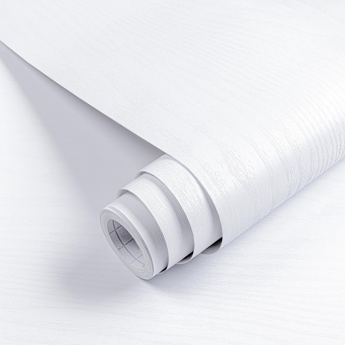 Wit hout Contactpapier Zelfklevende Vinylfilm Voor Meubels Deurplankvoering Waterdichte Witte Meubelsticker (30X200cm)