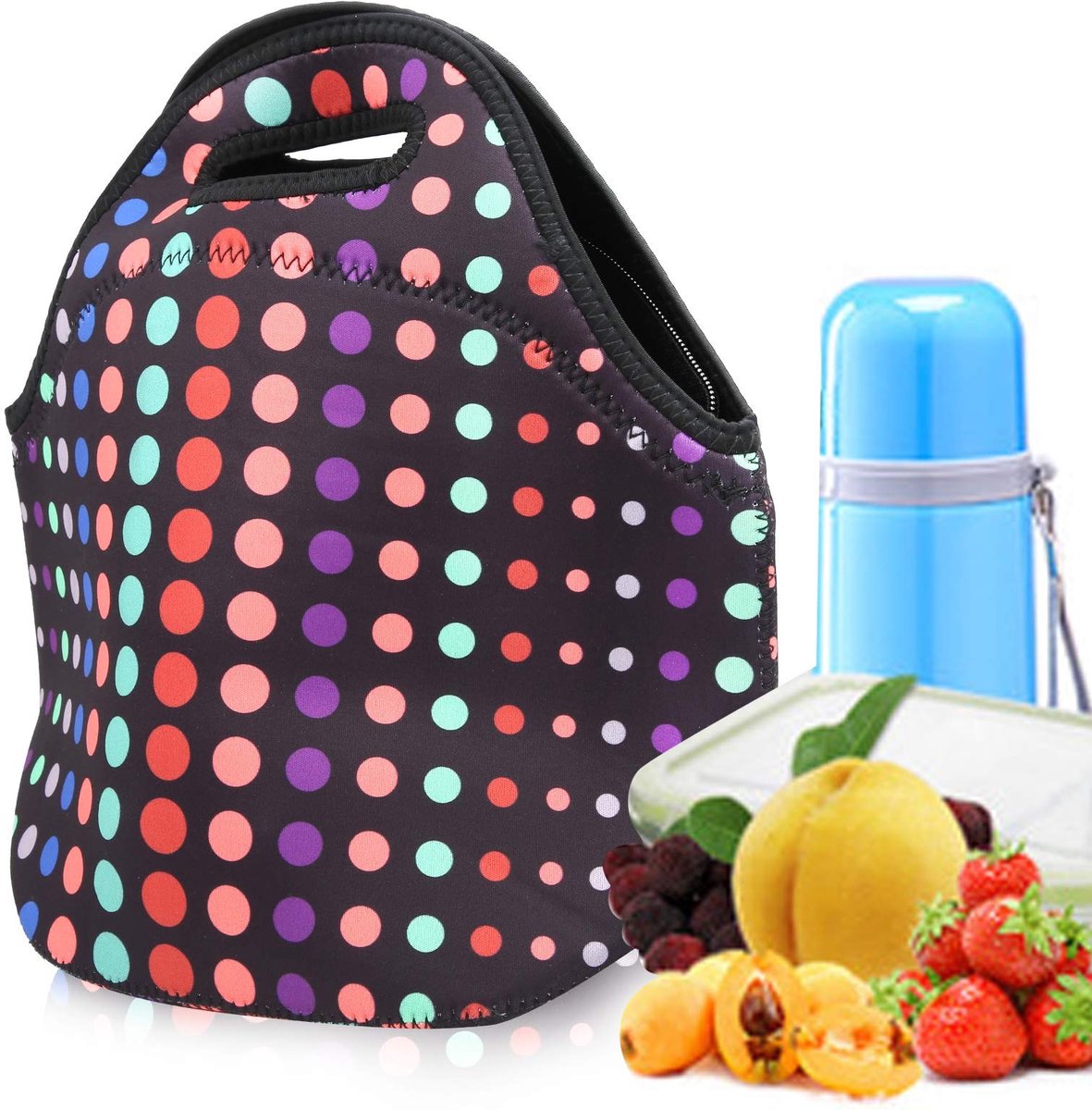 Dailygoods- Lunchtas Geïsoleerd - Draagbaar - Waterdicht - Thermisch - Handtas - 31 cm x 16 cm x 30 cm - Lunchbox