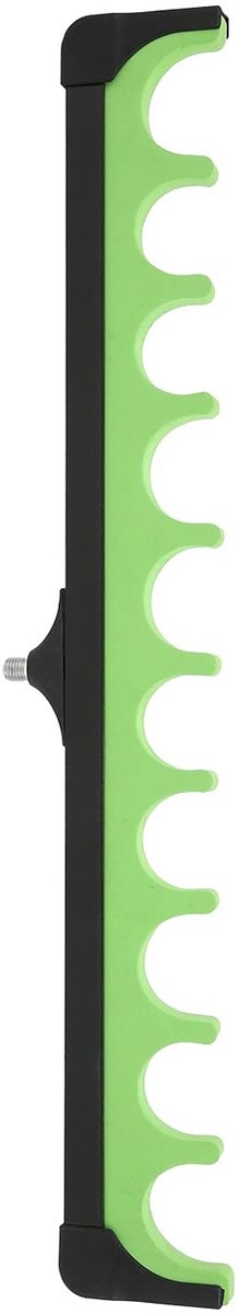 Dailygoods- Feeder Pod Houder 10 Gaten - Hengelhouder - Accessoires - Kunststof/EVA - Lichtgewicht - Schuimrubberen Handgreep - Hengelstandaard