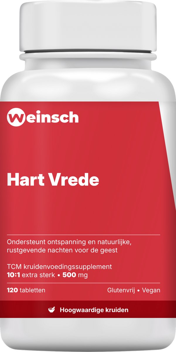 Weinsch Hart Vrede (Tian Wang Bu Xin Pian) | 10:1 extra sterk | 500mg | 120 tabletten