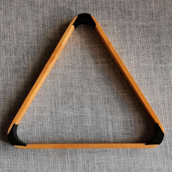 Dailygoods - Biljart Baldriehoekrek van Zwart Dennenhout voor Pooltafel van Dailygoods — afbeelding 2