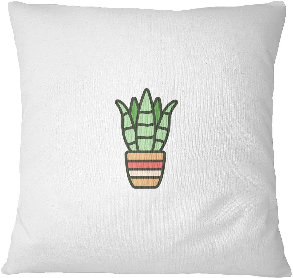 Kussenhoes, Huisdecoratie, voor bank, cafetaria, Afmeting: 60x60 cm, Kleur: Wit