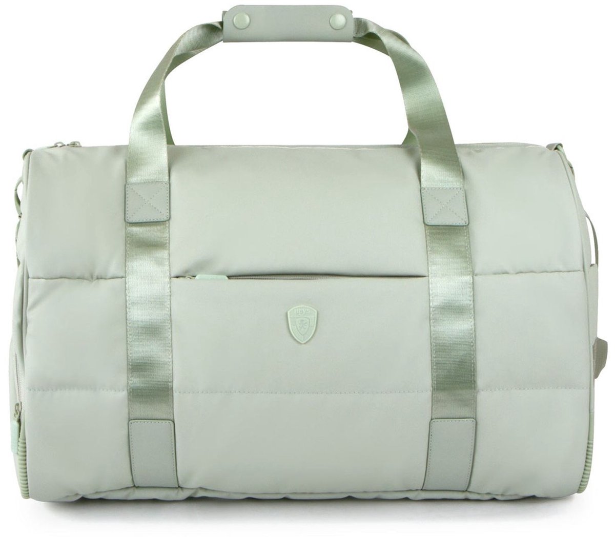 HEYS reistas The Puffer Duffel Bag Sage Green mintgroen