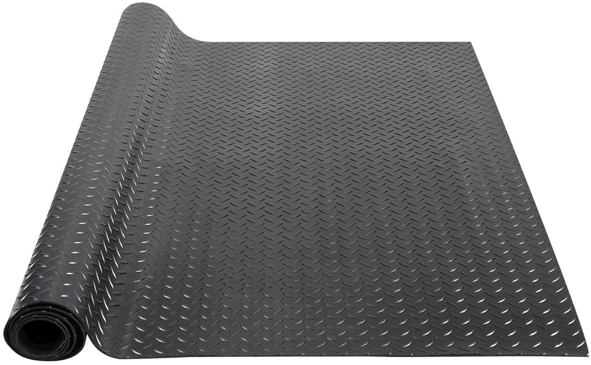 NordHaus Rubberen Vloerrol - Garagevloermat - SBR Rubberen Vloermat - Antislip Vloerbescherming - 122 × 183 cm