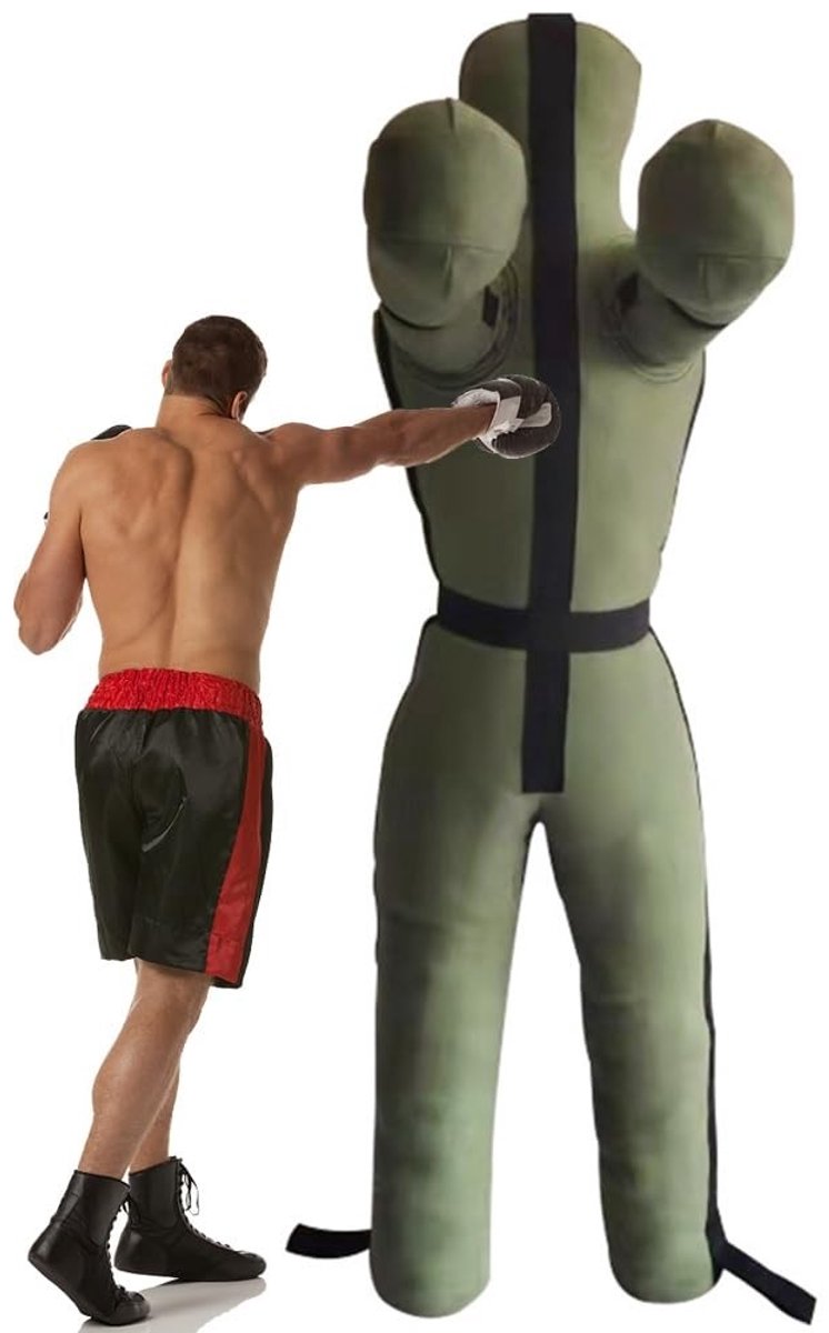 Dailygoods- Grappling Dummy voor MMA/Boksen/BJJ - Judotraining - Karate - Vaardigheidsontwikkeling - Realistische trainingservaring - Trainingspop