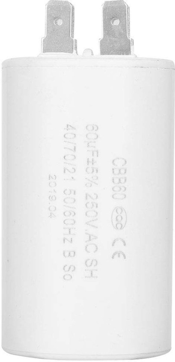 Dailygoods - 250vac, 60µF cilindercondensator Cbb60