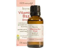 Laveen B12 Drops - 30ml - Suikervrij - Vegan - 100% natuurlijk