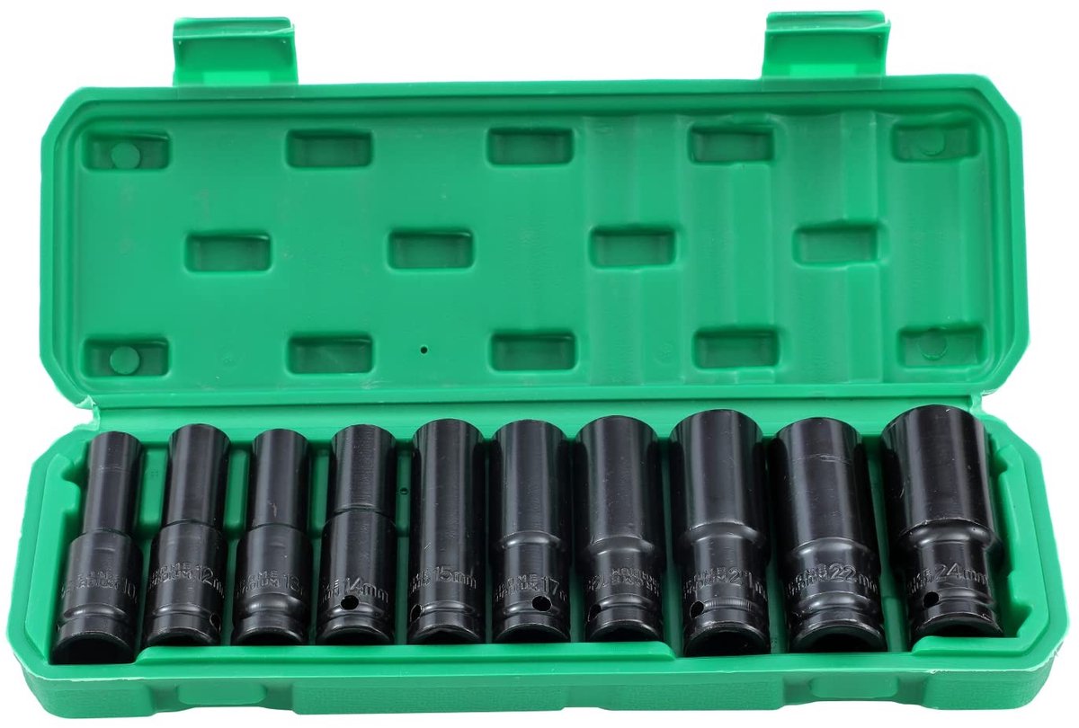 Dailygoods - Doppenset met Diepe Impact - 10 Stuks voor Professioneel Gebruik