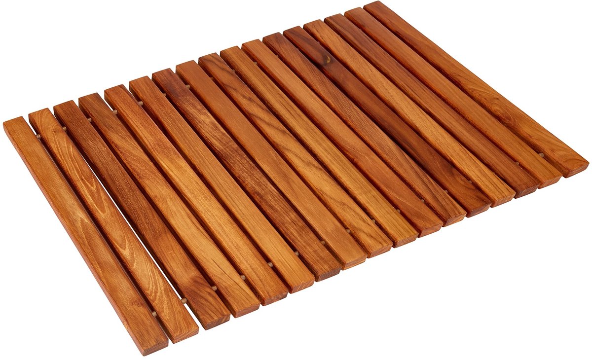 Omgoods - Teak Houten Badmat met Antislip