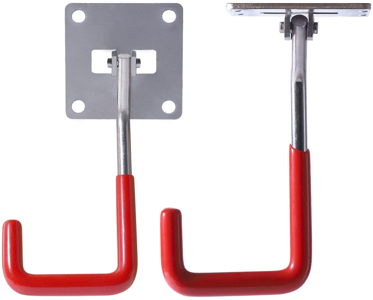 Omgoods - Garage Haken Set - 2 Stuks - Heavy Duty