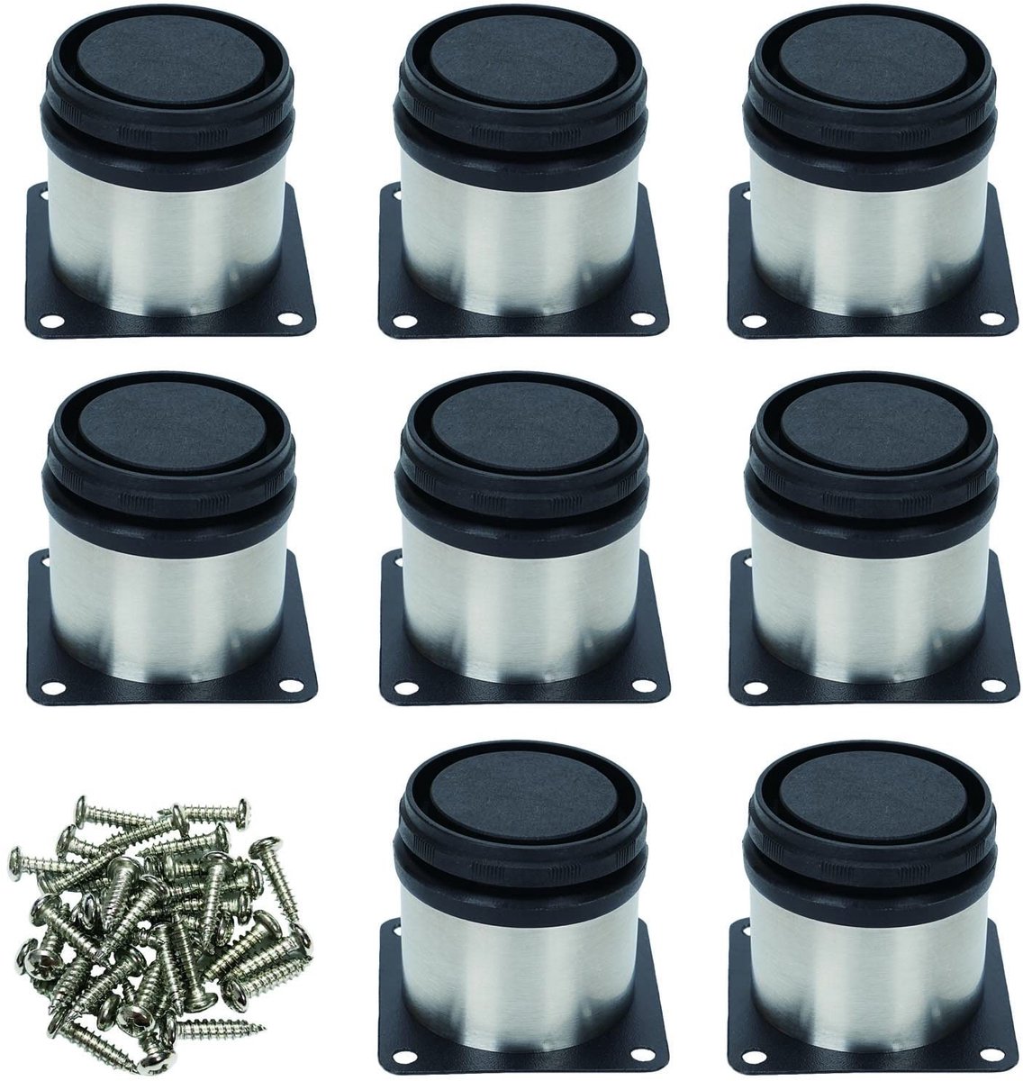 Omgoods - Set van 8 Verstelbare Meubelpoten voor DIY Projecten