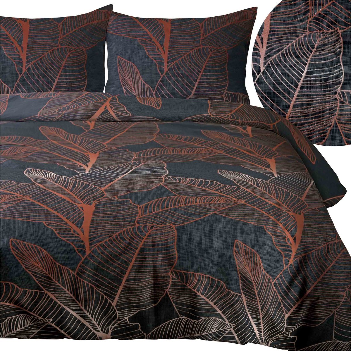 Darymex Cottonlove - Dekbedovertrek set (2-delig) - 100% Katoen - Met Ritssluiting - 140x200 cm