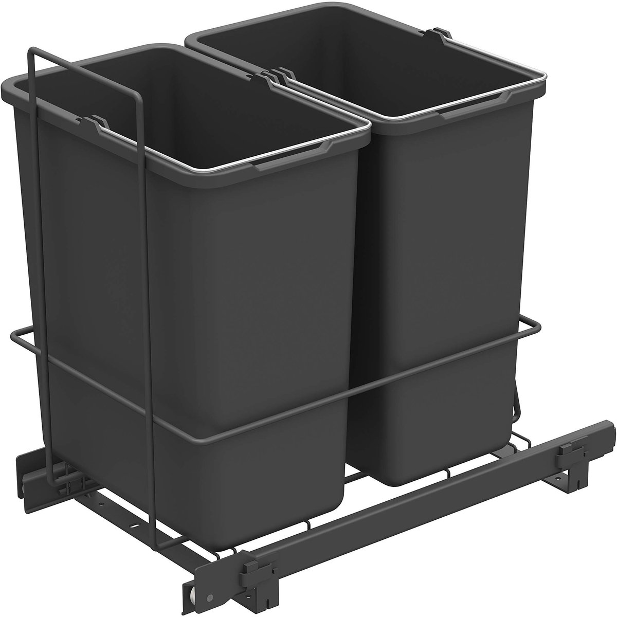 Omgoods - Compacte Afvalscheidingssysteem met 2 Emmers
