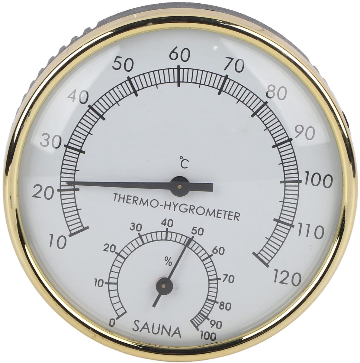 Omgoods - 2 in 1 Sauna Thermometer en Hygrometer - Metrische Temperatuur- en Vochtigheidsmeter
