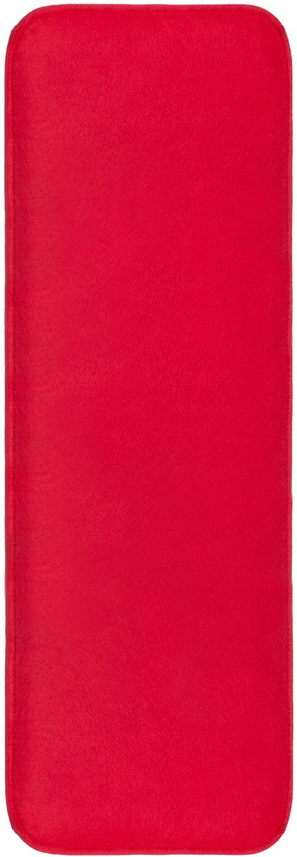 Omgoods - Felt Bank Kussen 118x38 cm voor Binnen en Buiten in Rood