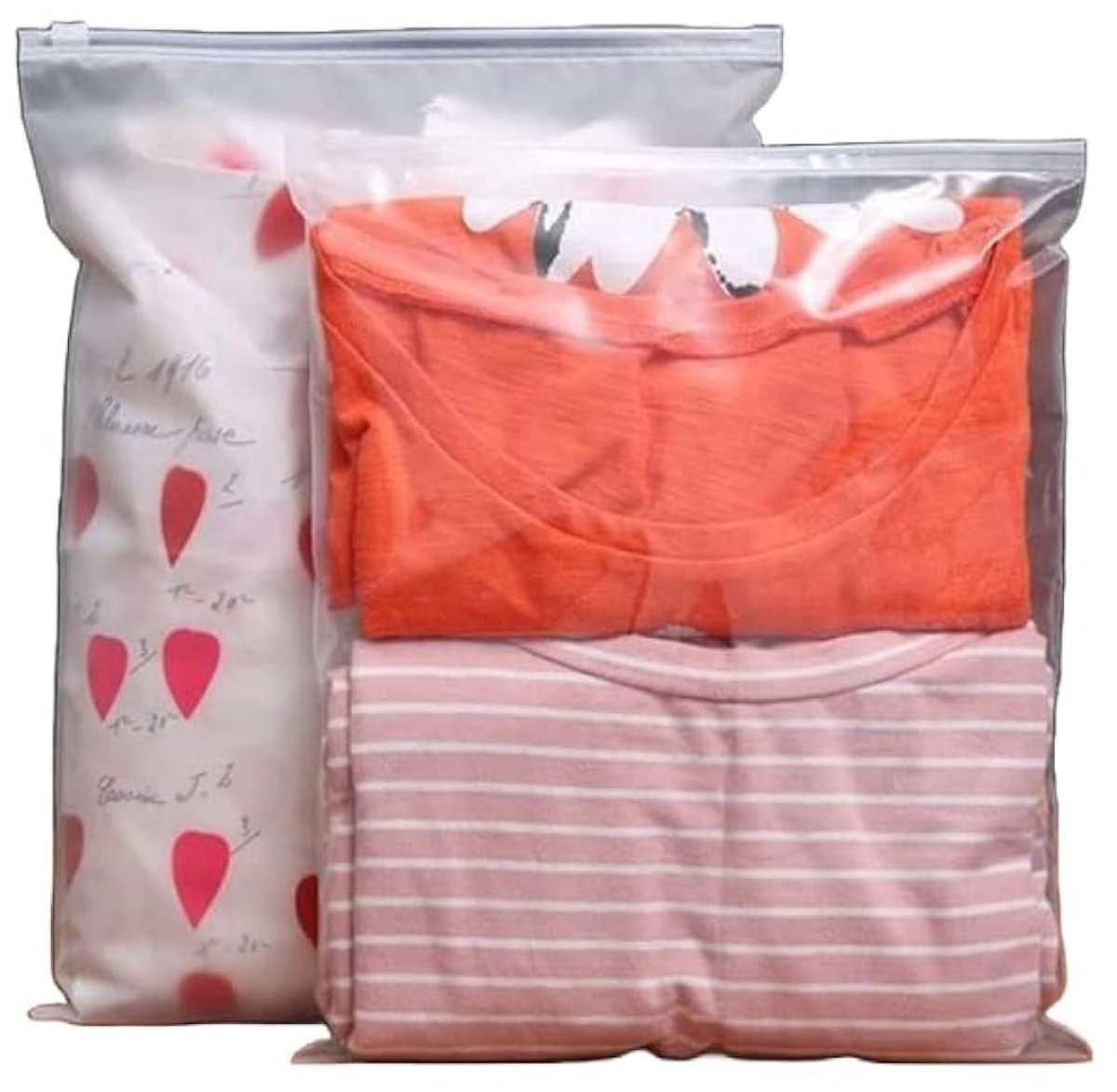 Omgoods - 50 Stuks Doorzichtige Zipper Garment Bags voor Kledingopslag