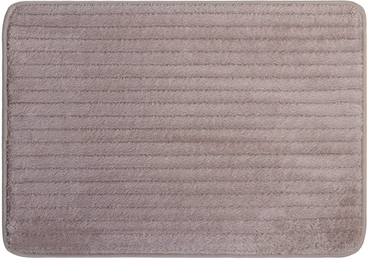 Omgoods - Microfiber Badmat 50 x 70 cm, Taupe
