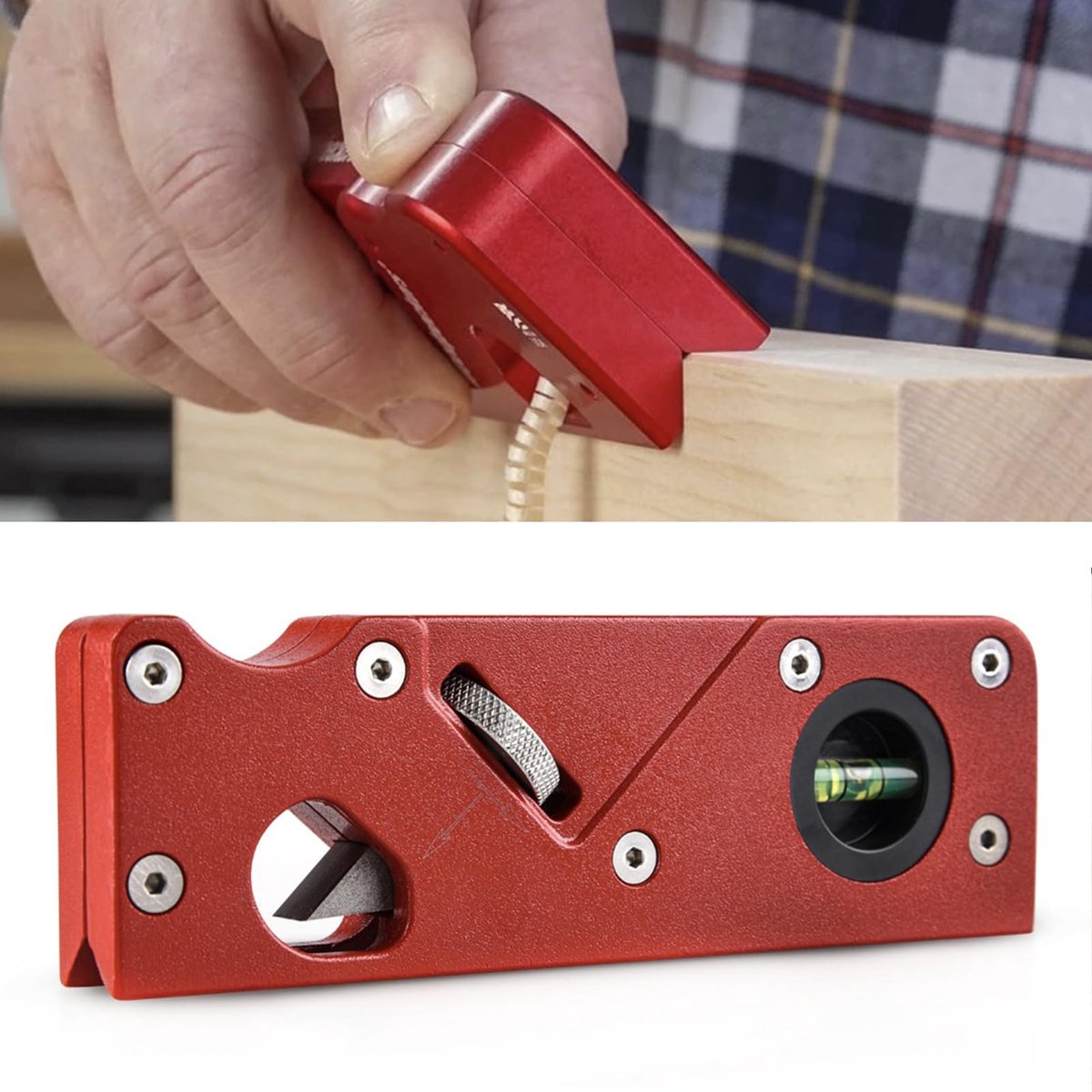 Omgoods - Multifunctionele Houtbewerkingsplane - Handmatige Beitelmachine