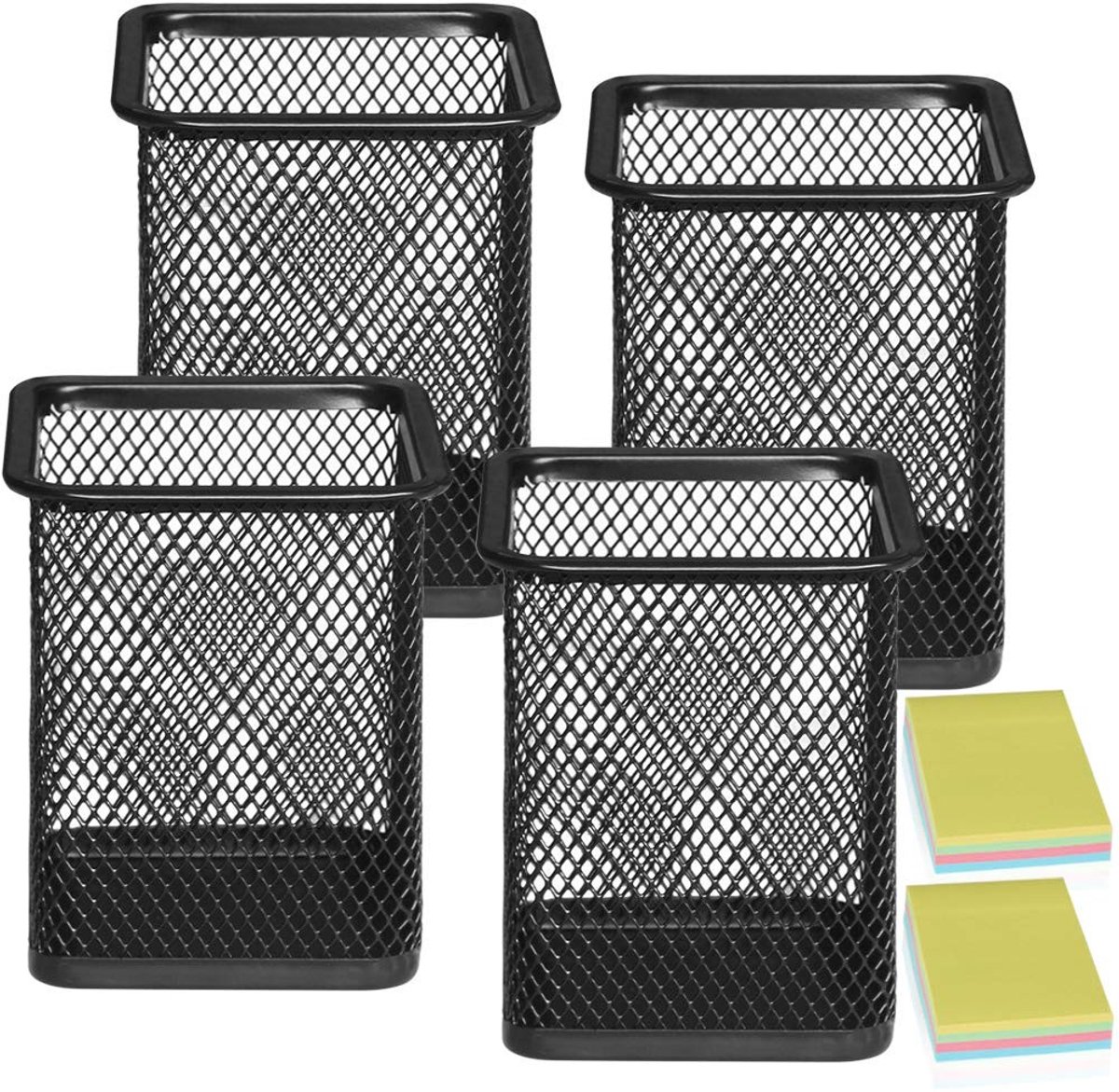 Omgoods - Set van 4 Pencil Holders voor Kantoororganisatie