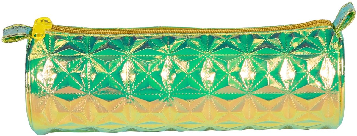 Omgoods - Ronde Pennenzak van Polypropyleen 7 x 22 cm Groen