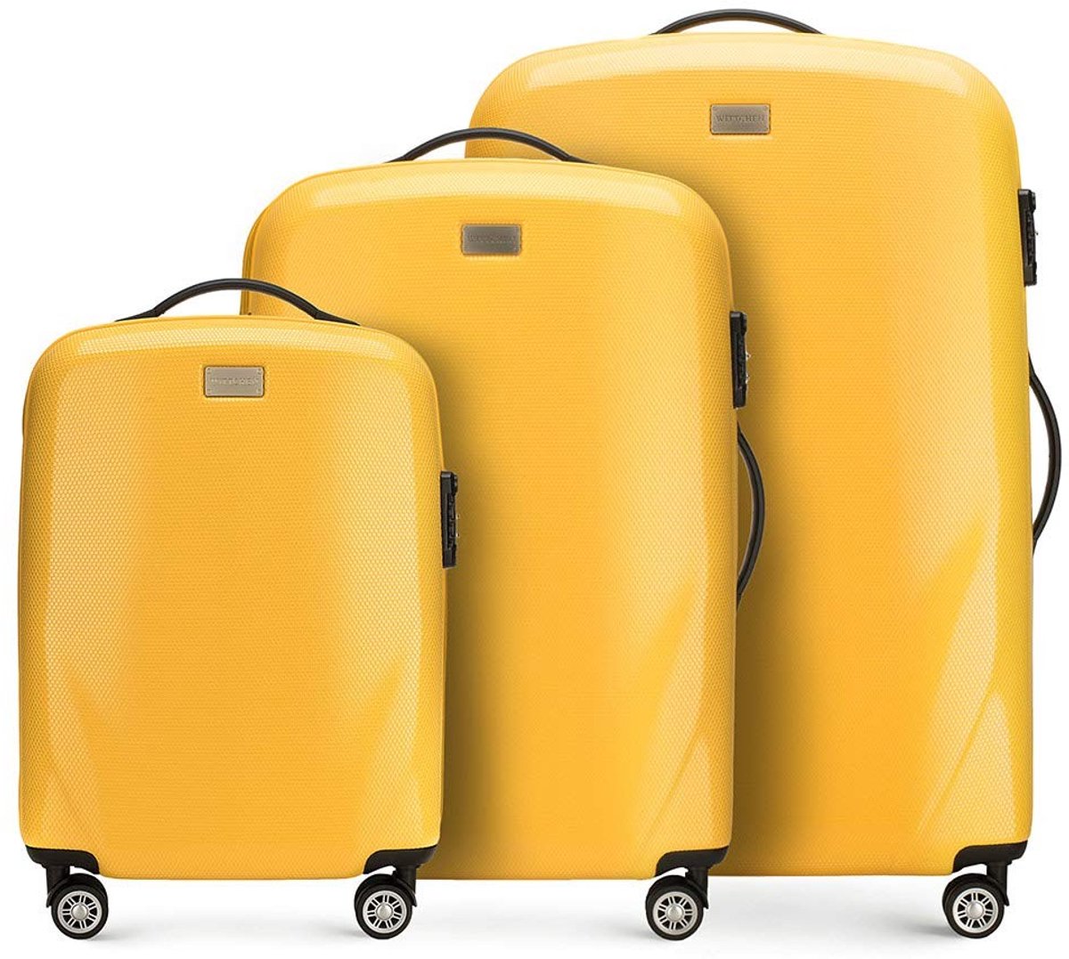 Omgoods - Ultra Lichte Polycarbonaat Koffer met 4 Wielen en Slot