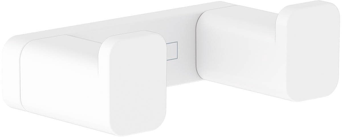 Omgoods - AddStoris Dubbele Handdoekhaak - Mat Wit Design