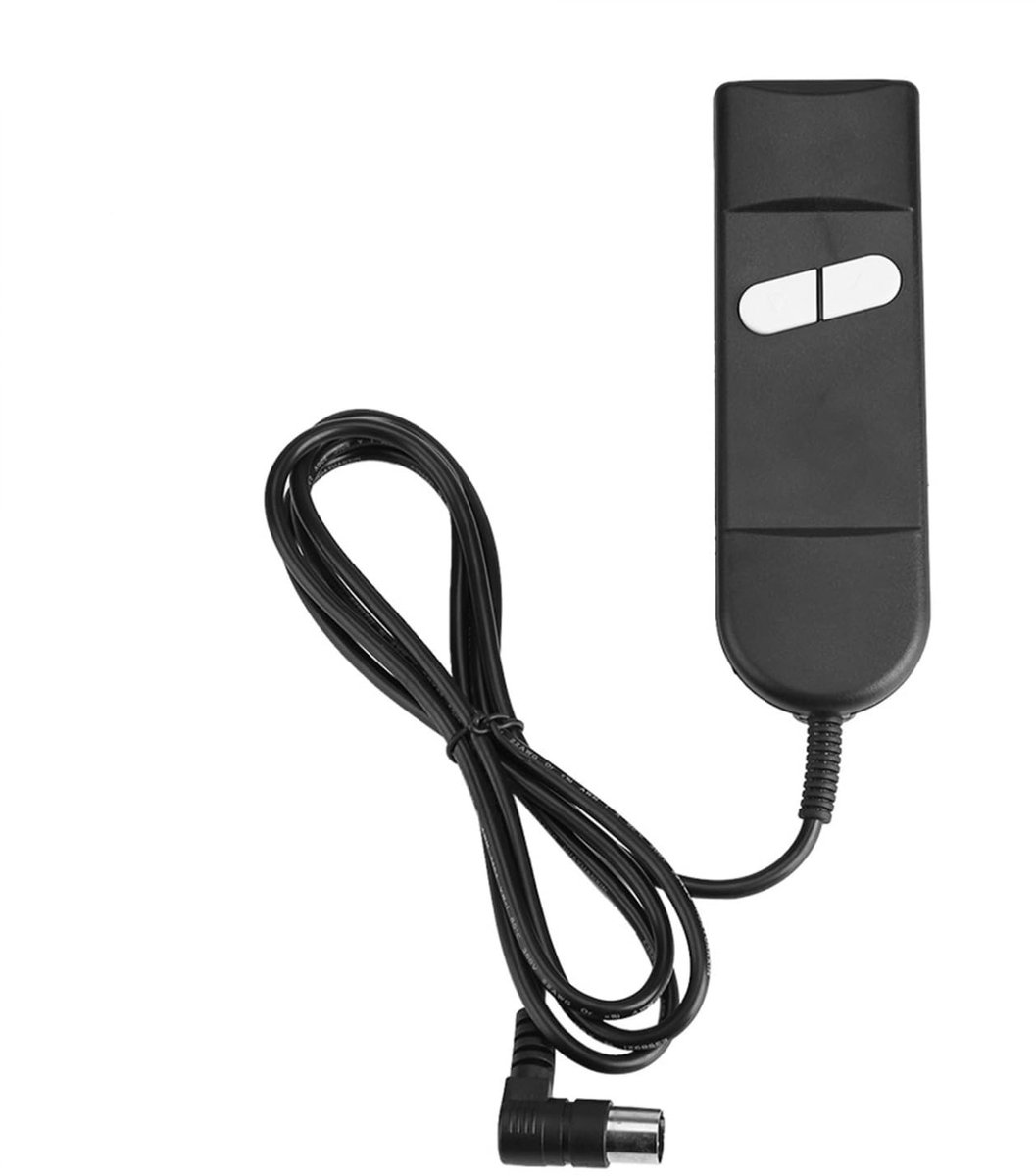 Omgoods- Afstandsbediening Multifunctioneel - Afstandsbediening Fauteuil - Handmatige Besturing - 2 Knoppen - 4-aderige Kabel - Slank Ontwerp - Handbediening