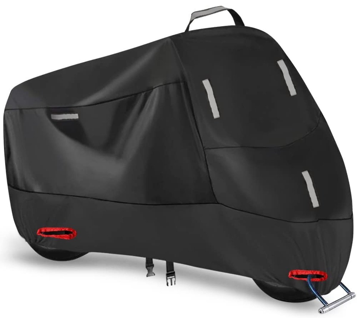 Omgoods - 300D Waterdichte Motorhoes met Reflecterende Strips