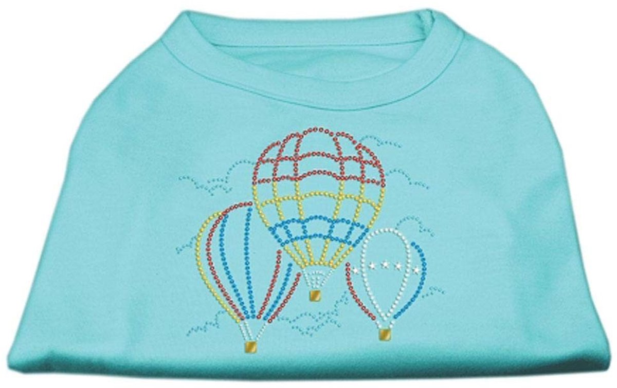 Omgoods - Aqua Honden T-shirt met Rimpel voor Comfort en Stijl